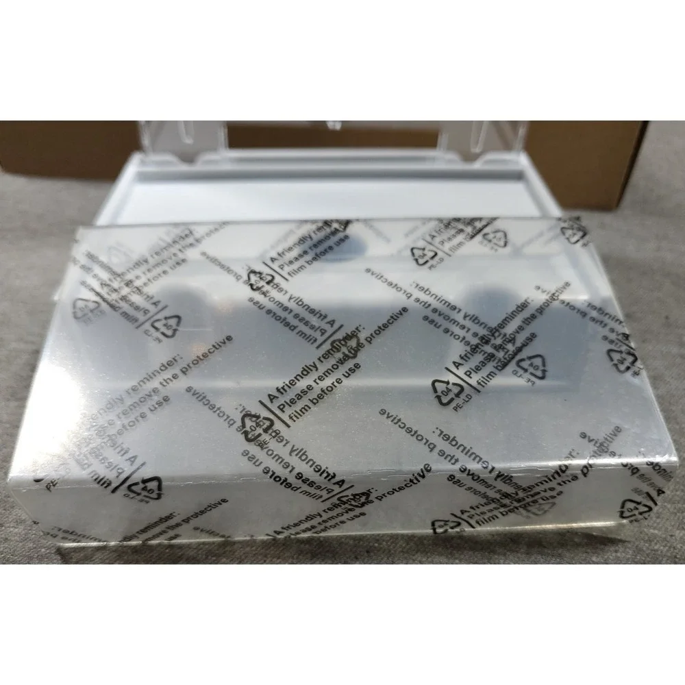 Six Acrylic Retail Sign Holders Table, Shelf Top Vertical Portrait 5